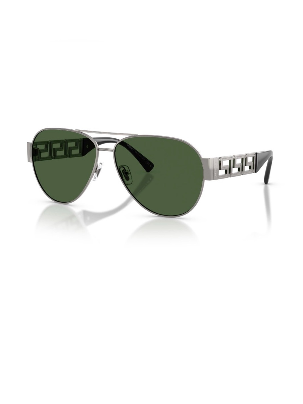 VERSACE VE2289 100071 Gunmetal Dark Green Men's Sunglasses 61-13-135